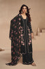 Black Designer Embroidered Chinon Silk Party Wear Palazzo Suit-Saira's Boutique