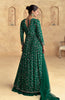 Bottle Green Designer Heavy Embroidered Lehenga Style Wedding Anarkali-Saira's Boutique