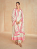 Pink & Off White Designer Embroidered Premium Silk Salwar Suit-Saira's Boutique