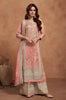 Salmon Pink Designer Embroidered Fancy Silk Party Wear Suit-Saira's Boutique