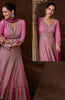 Shaded Pink Designer Heavy Embroidered Pure Georgette Wedding Anarkali Gown-Saira's Boutique