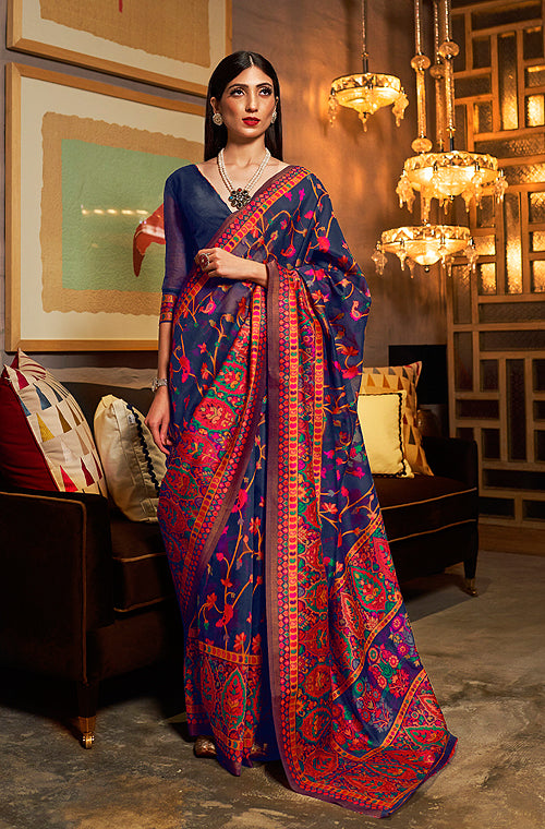 Pink Indian Bridal Wedding Saree Viscose Fabric SRYMK9608 – ShreeFashionWear